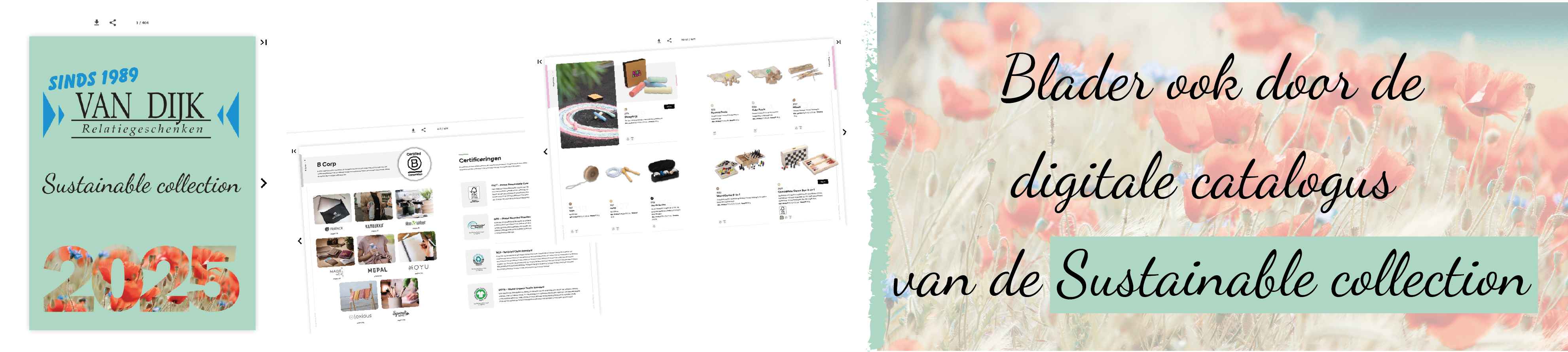 Digitale catalogus Sustainable Collection 2025